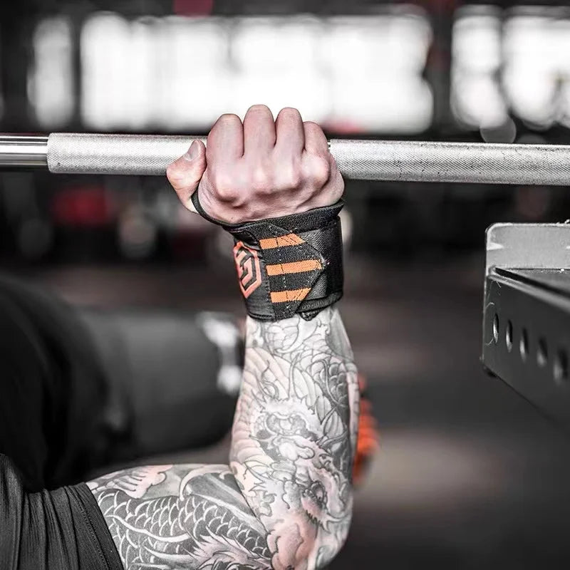 1Pair Weight Lifting Wrist Wraps