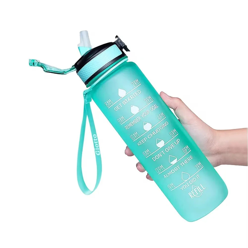 32 Oz Motivational Sports Water Bottle