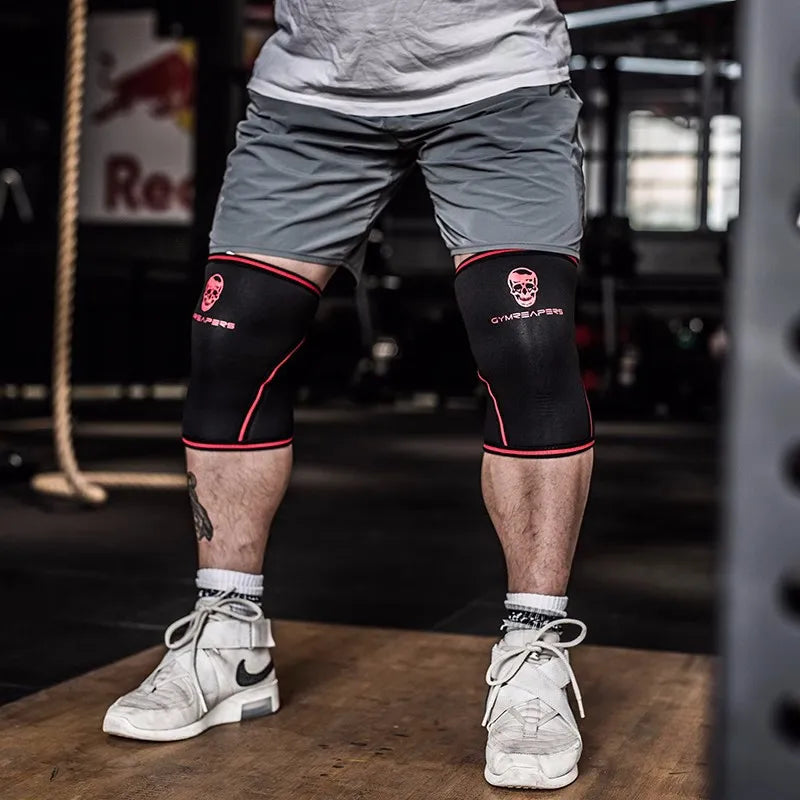 1 Pair Neoprene Weightlifting Knee Sleeves