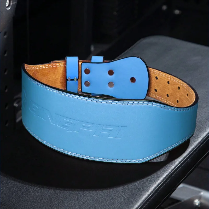 Gym Weightlifting Real Cowhide Support Belt