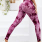 Hip Lifting Tie-Dye Seamless Leggings