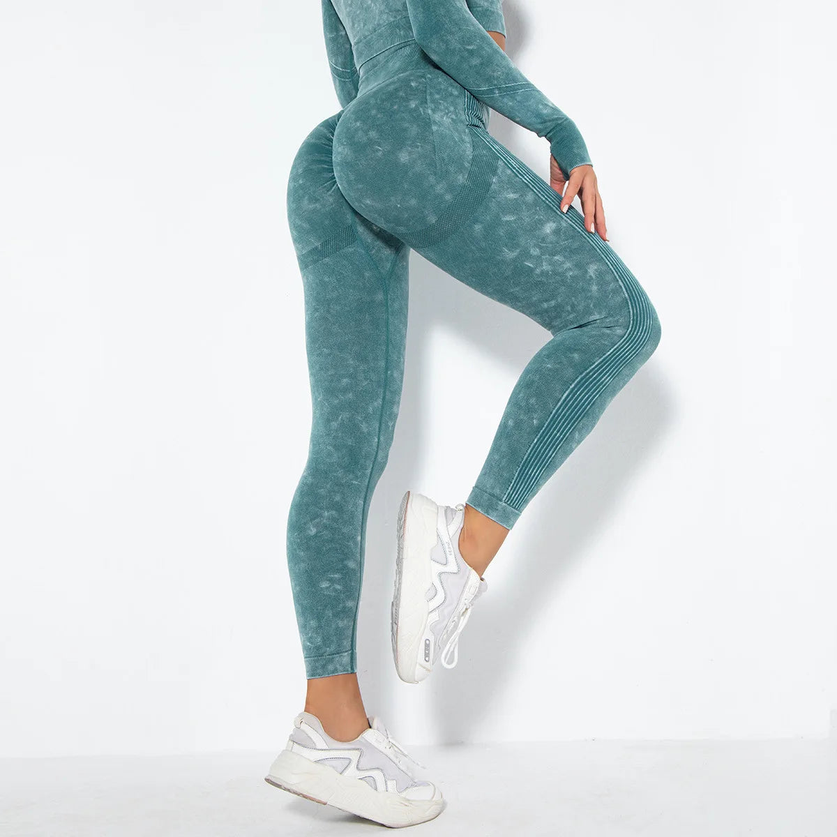 Women's High Waist Seamless Yoga Leggings