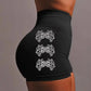 Women's Seamless Wolf Yoga Shorts