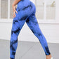 Hip Lifting Tie-Dye Seamless Leggings