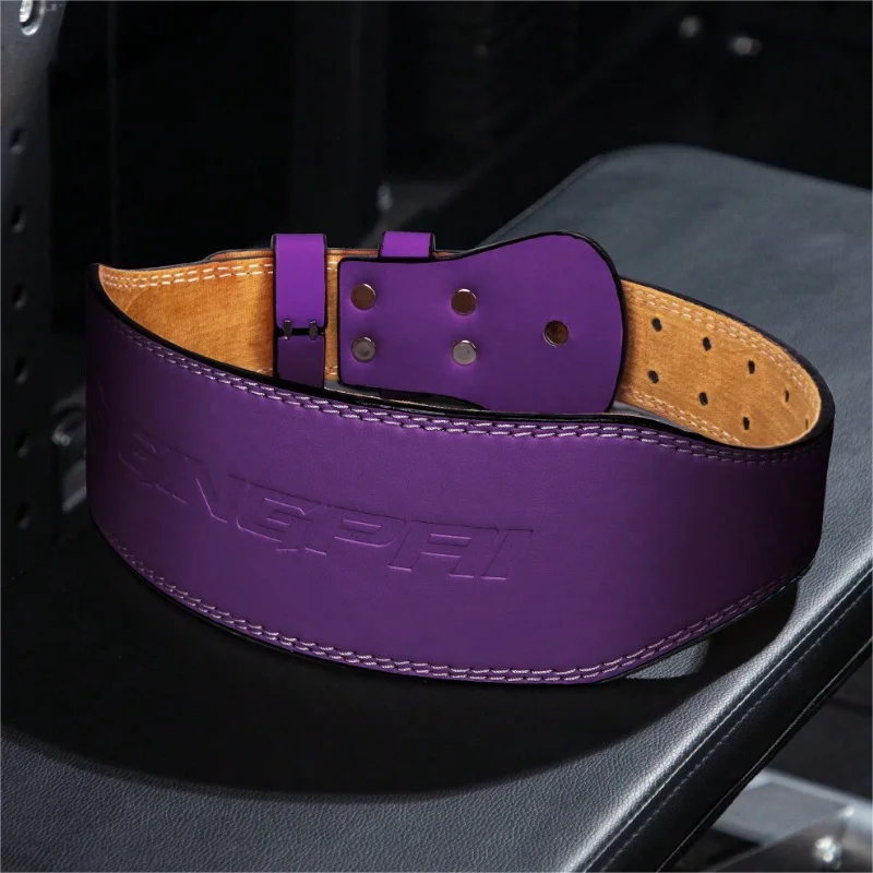 Gym Weightlifting Real Cowhide Support Belt