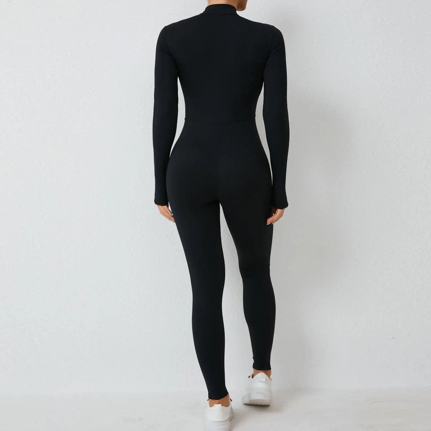 New Nylon Zipper Women's Scrunch Tracksuit