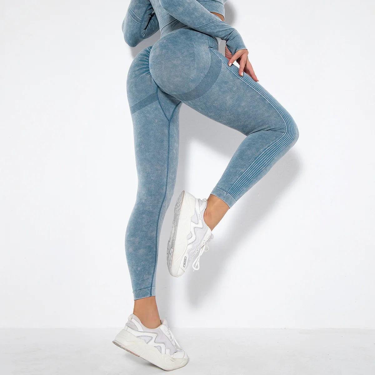 Women's High Waist Seamless Yoga Leggings