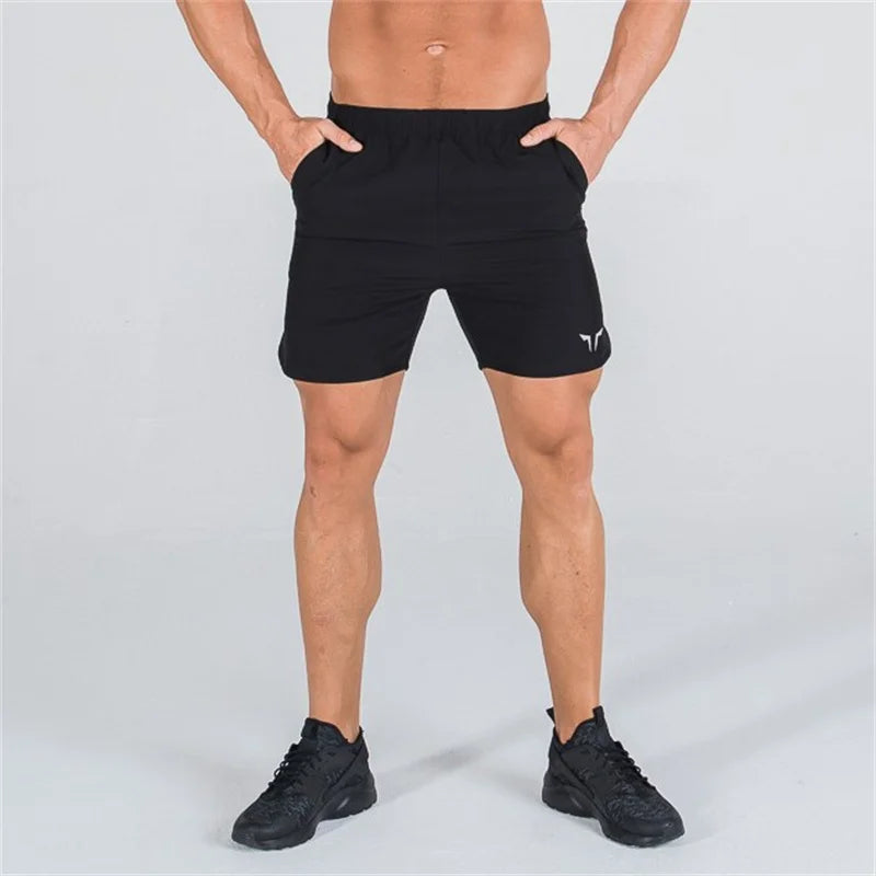 2025 NEW Fitness Men Gyms Shorts