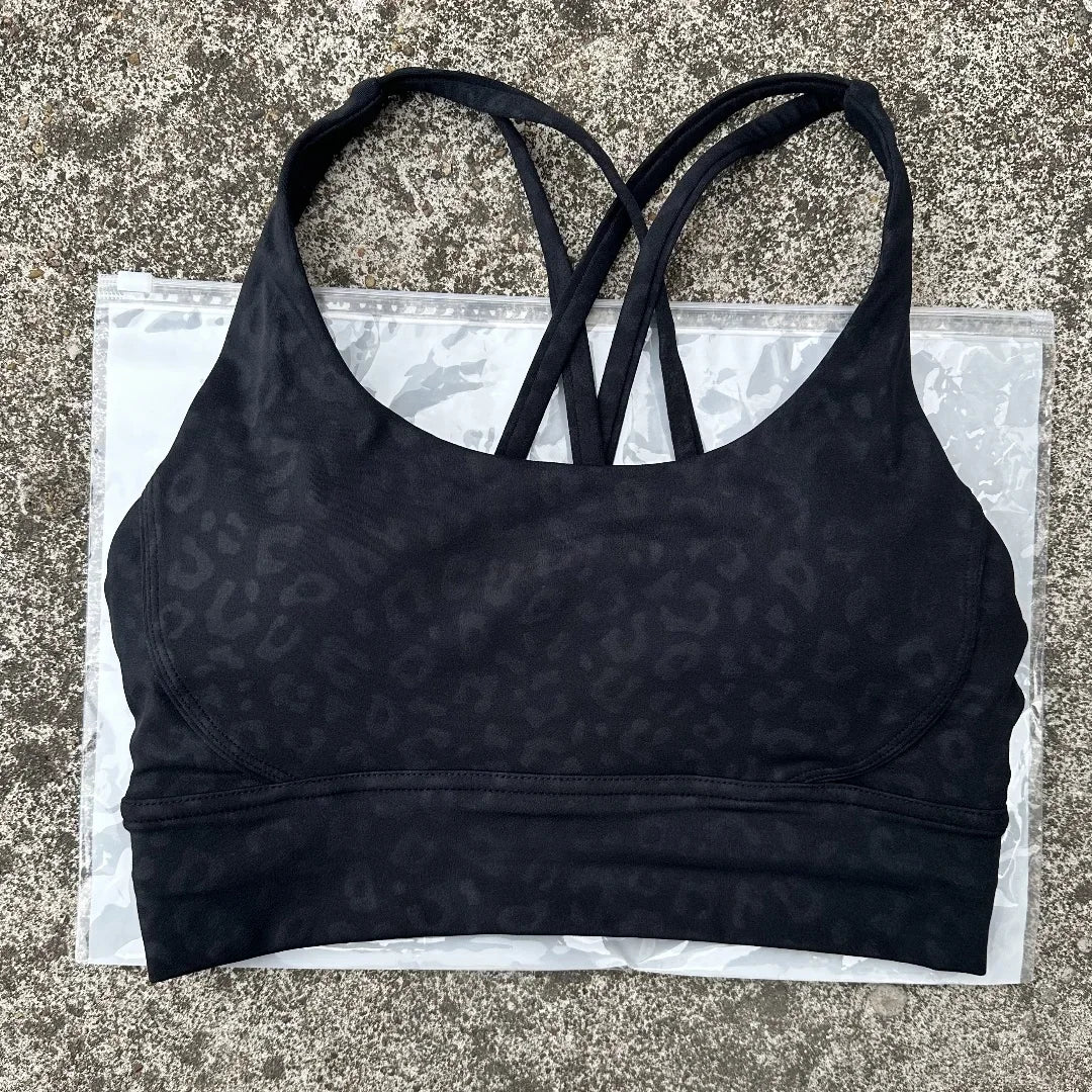 Solid Colour Women Fitness Sport Bra