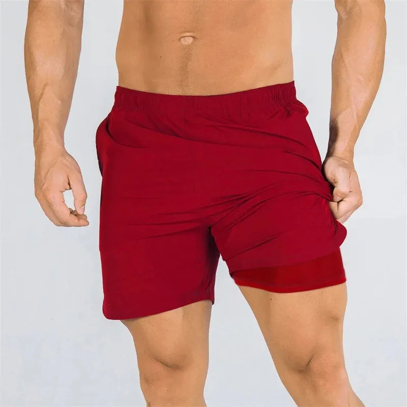 2025 NEW Fitness Men Gyms Shorts