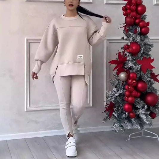 Women's 2 Piece Pullover Tracksuit