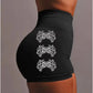 Women's Seamless Wolf Yoga Shorts