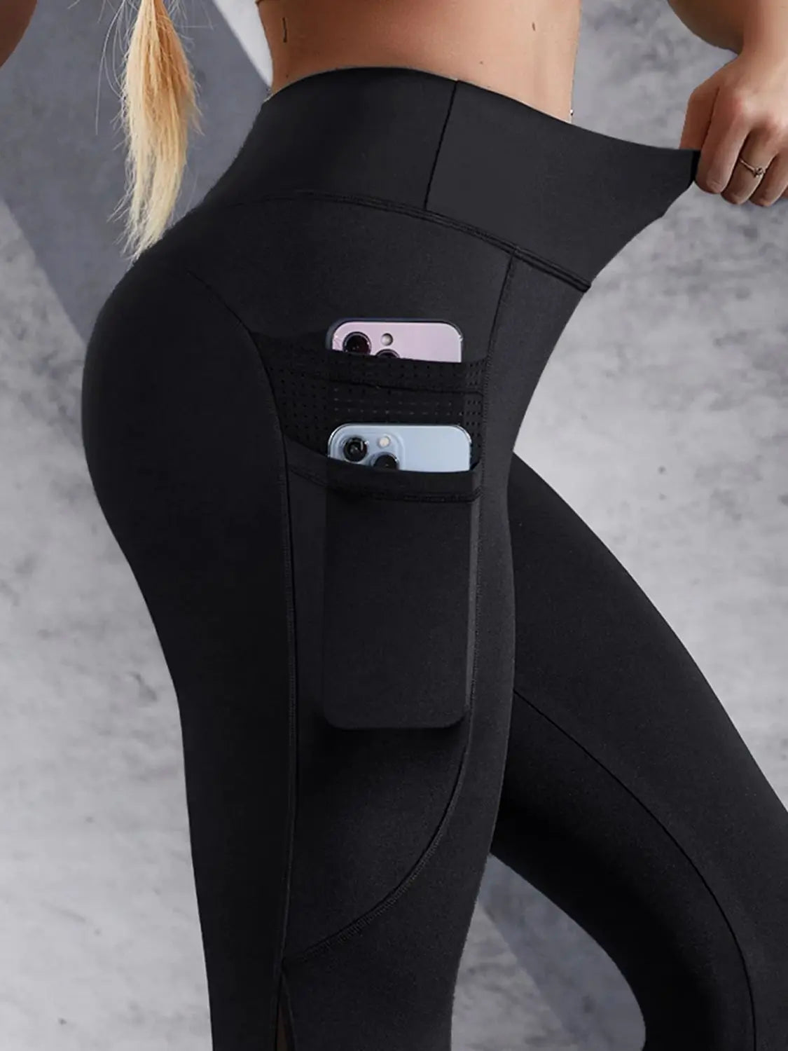 High Waist Double Pocket Yoga Leggings