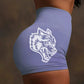 Women's Seamless Wolf Yoga Shorts