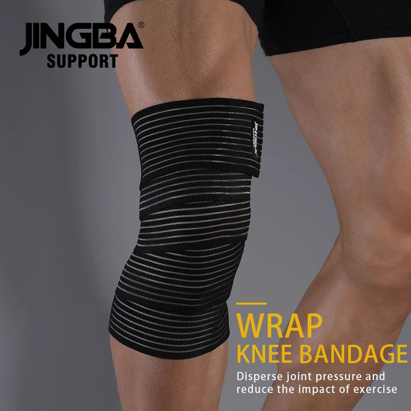 Jingba High Elastic Fitness Knee Support Strap